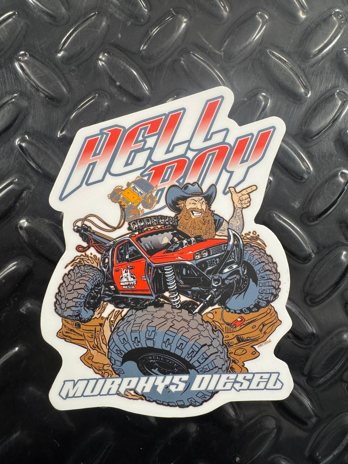 Hell Boy Sticker