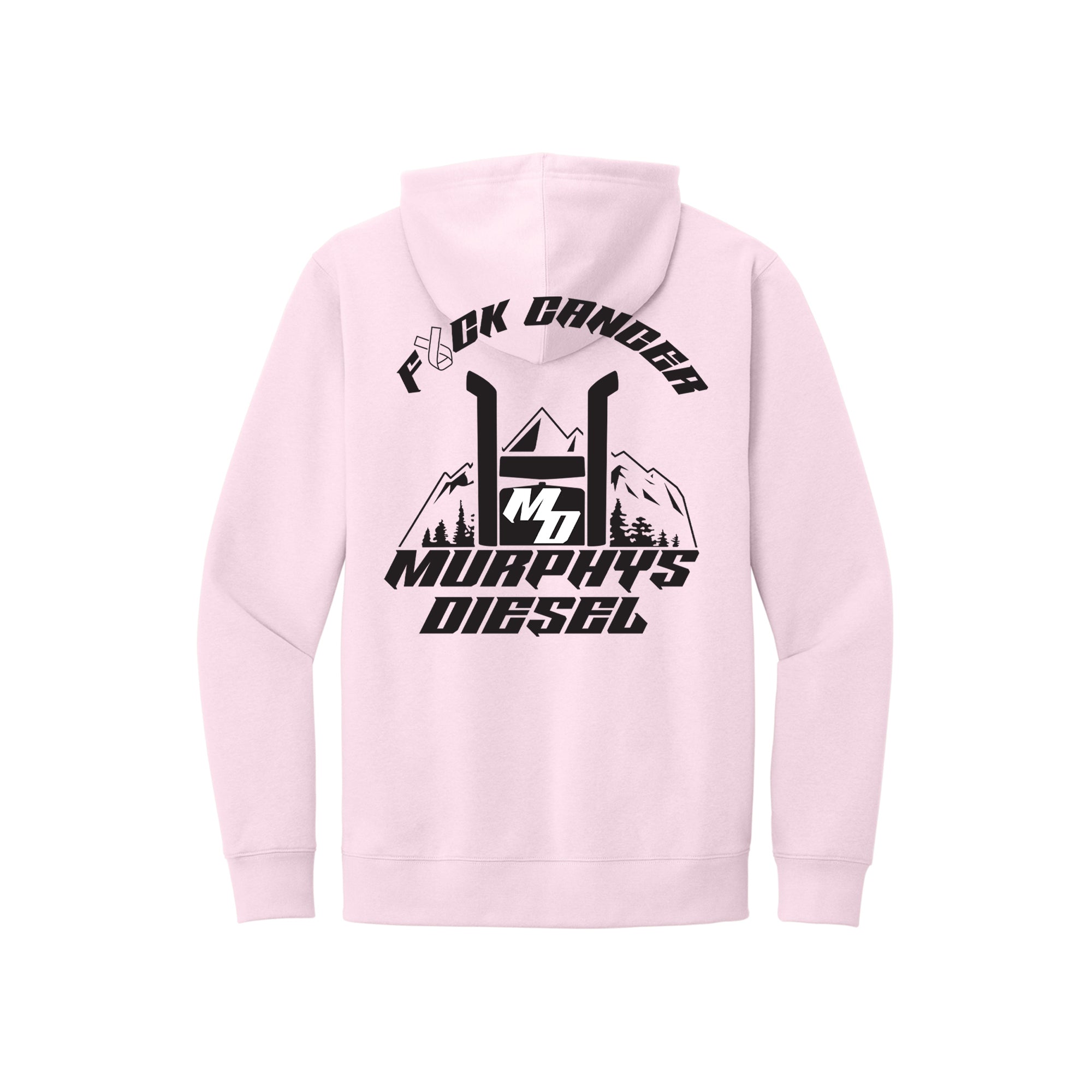 Cancer Pullover, 8.3oz Fleece Hoodie – Murphys Diesel