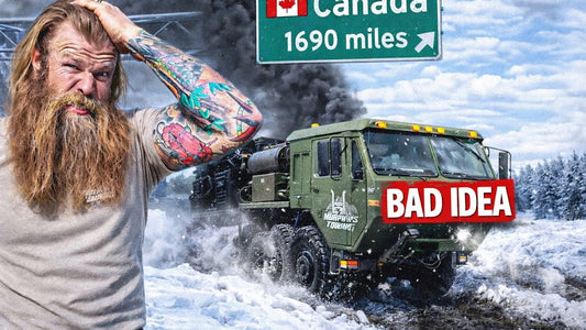 Rick's Diesel Hoodie Lineup for a 1,690-Mile Run Into the Cold
