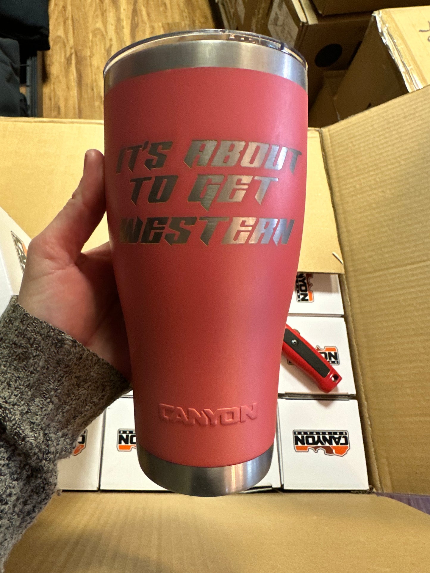 It’s About To Get Western 30oz Tumbler