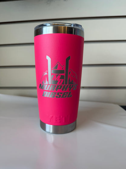 Murphys Diesel Yeti Rambler 20oz Tumbler w/Magslider Lid