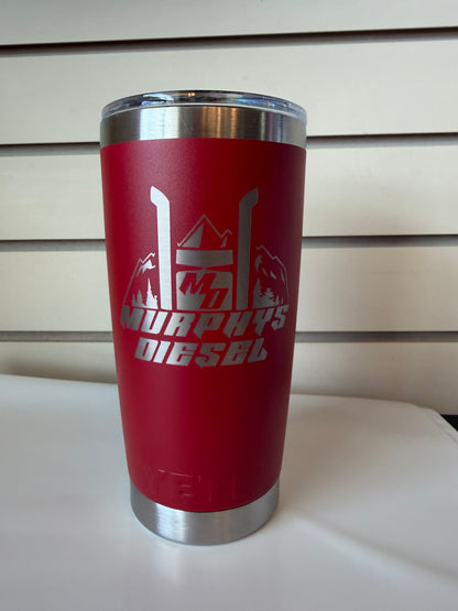 Murphys Diesel Yeti Rambler 20oz Tumbler w/Magslider Lid