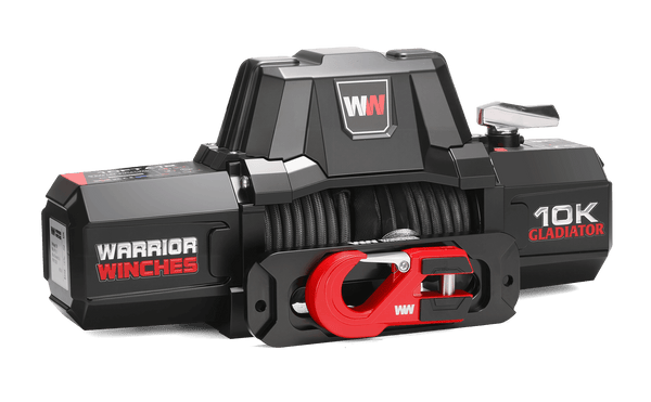 Gladiator V2 F-Type 10,000lb 12v electric winch with synthetic rope