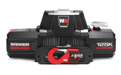 Gladiator V2 F-Type 12,500lb 12v Electric Winch - Synthetic Rope