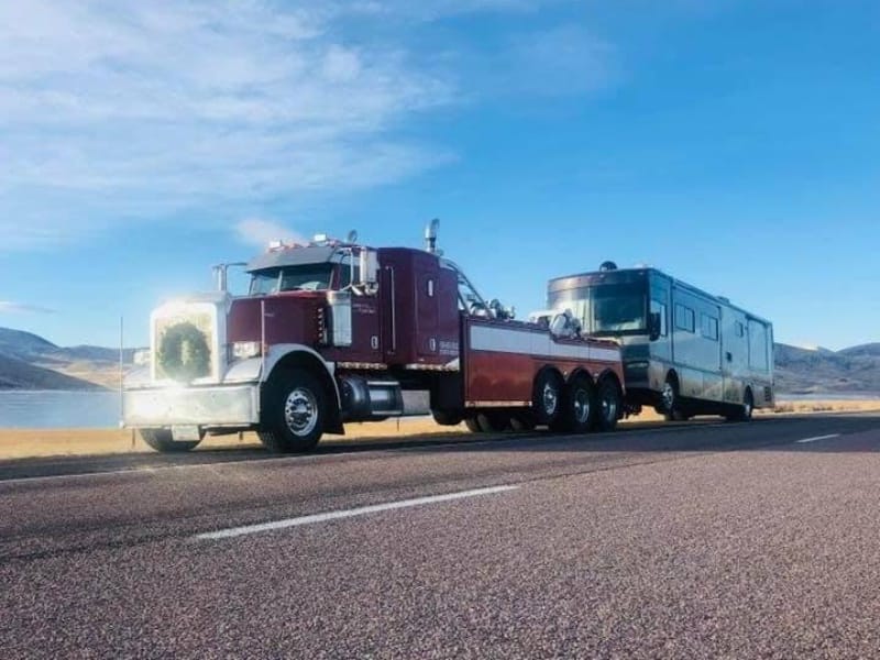 I-40 highway towing