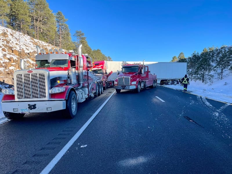 I-40 towing